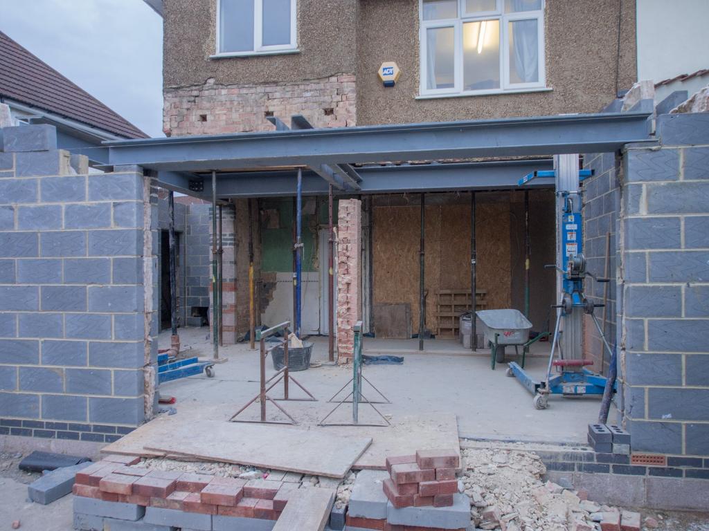 Kitchen Extension Ground Floor Door Opening Kitchen Extension Ground Floor Door Opening