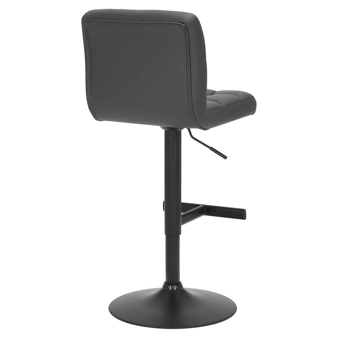 AURORA-Allegro-Matt-Black-Bar-Stool-Charcoal-Rear-Angle