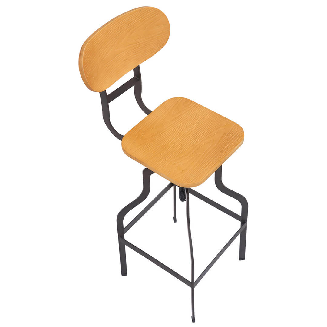 AURORA-Bolzano-Industrial-Bar-Stool-Natural-Above