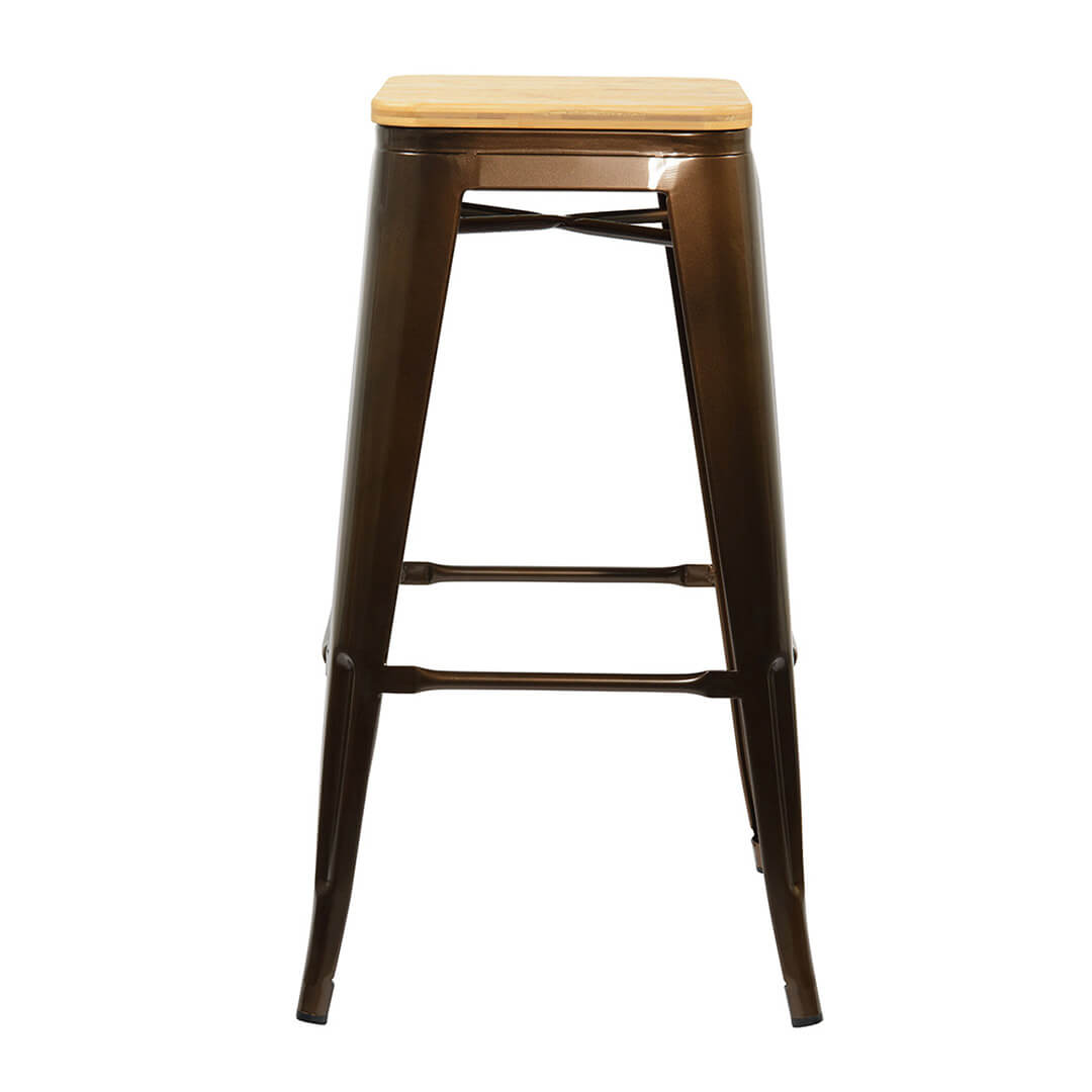 AURORA-Tolix-Bar-Stool-Antique-Natural-Front