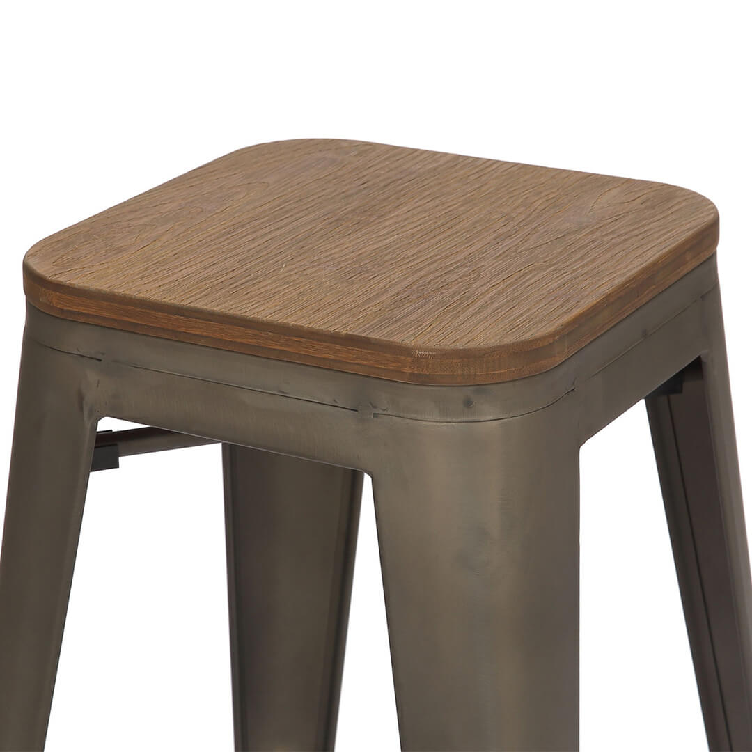AURORA-Tolix-Bar-Stool-Rustic-Seat-Pad