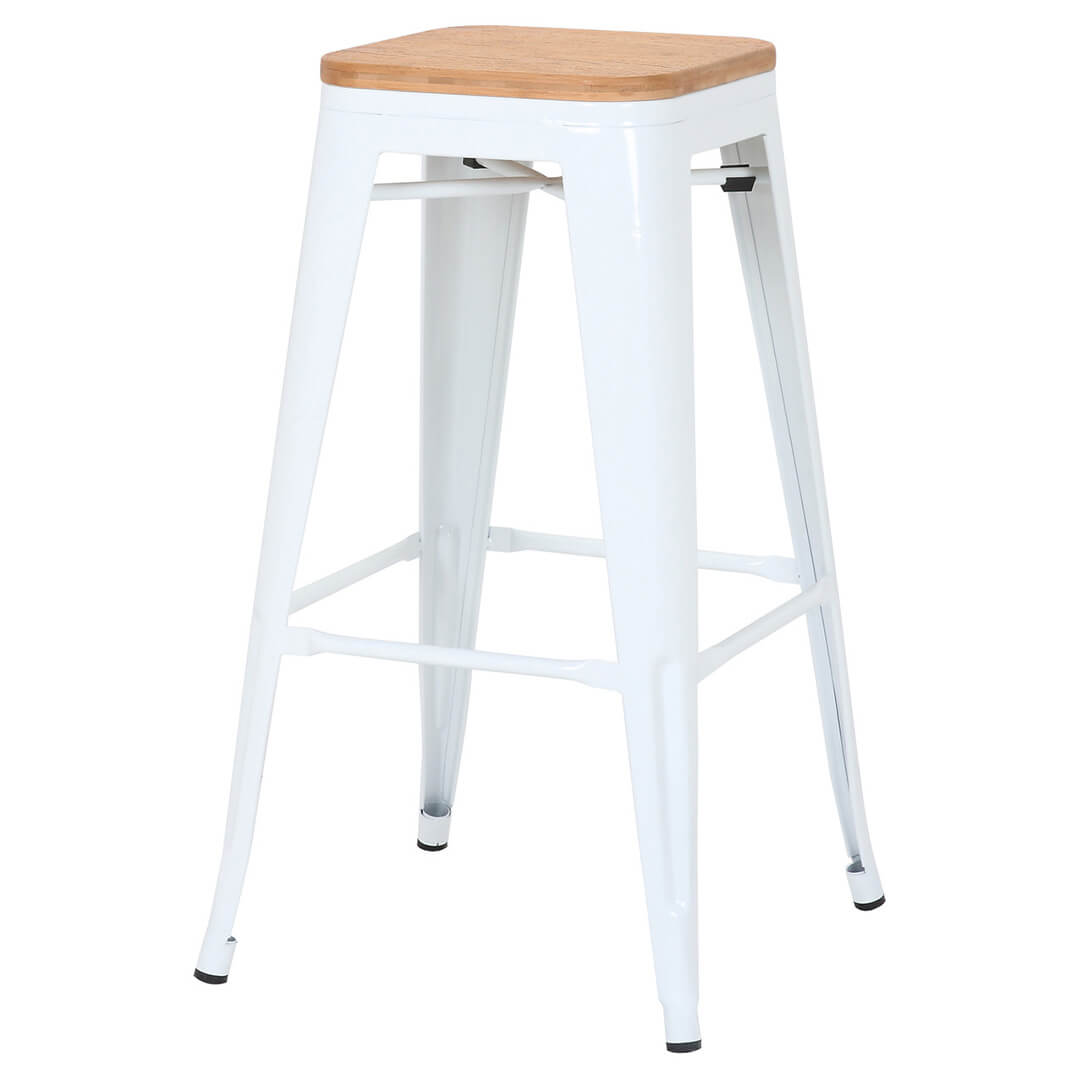 AURORA-Tolix-Bar-Stool-White-Natural-Rear-Angle
