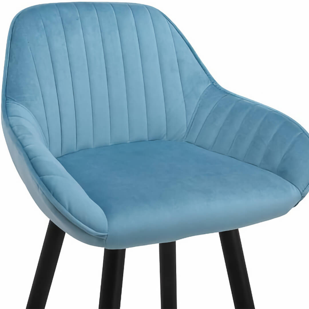 AURORA-Velluto-Velvet-Bar-Stool-Pastel-Blue-Seat-Pad