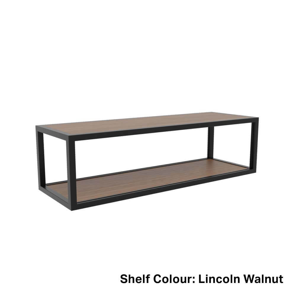 Lincoln Walnut Shelf Colour