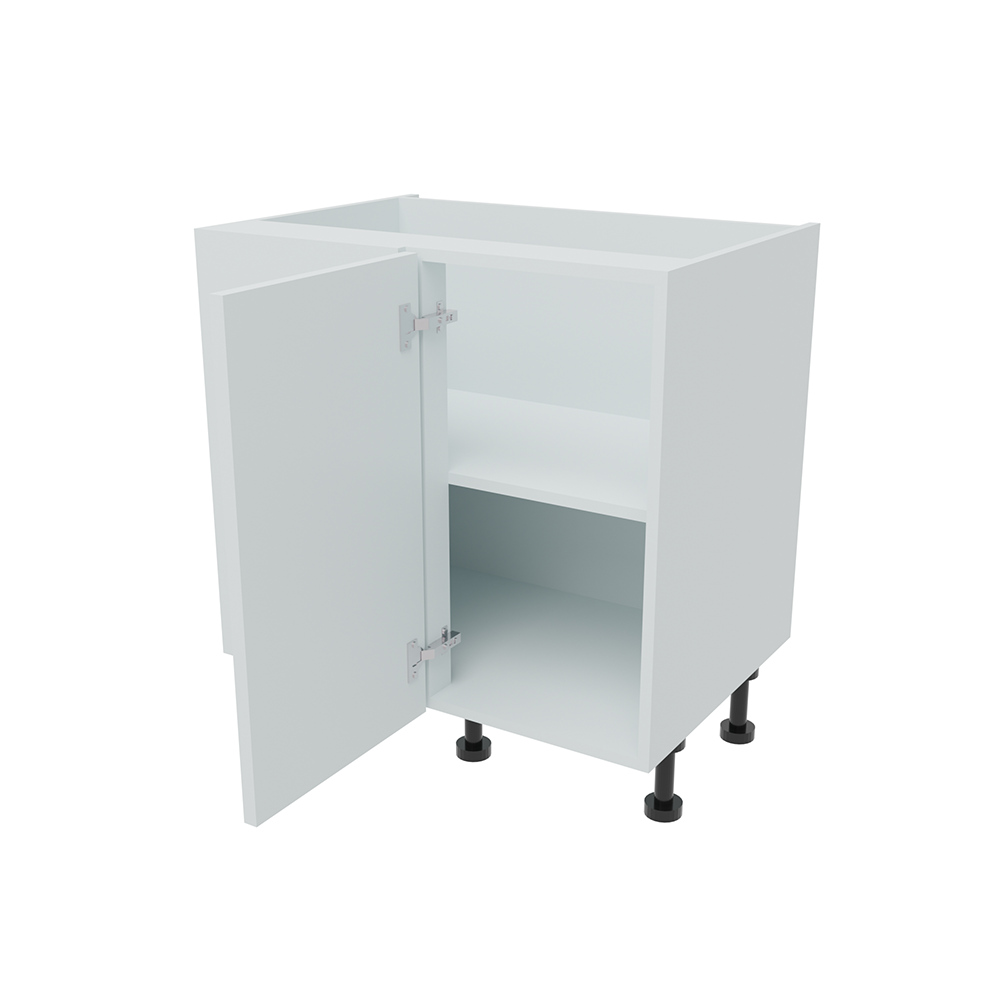 800mm Highline Corner Base Unit With Adjustable Corner Post - 400mm Door (Left Blank) 