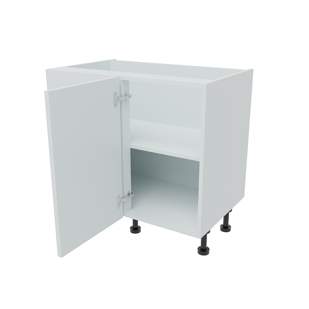 900mm Highline Corner Base Unit With Adjustable Corner Post - 450mm Door (Left Blank)