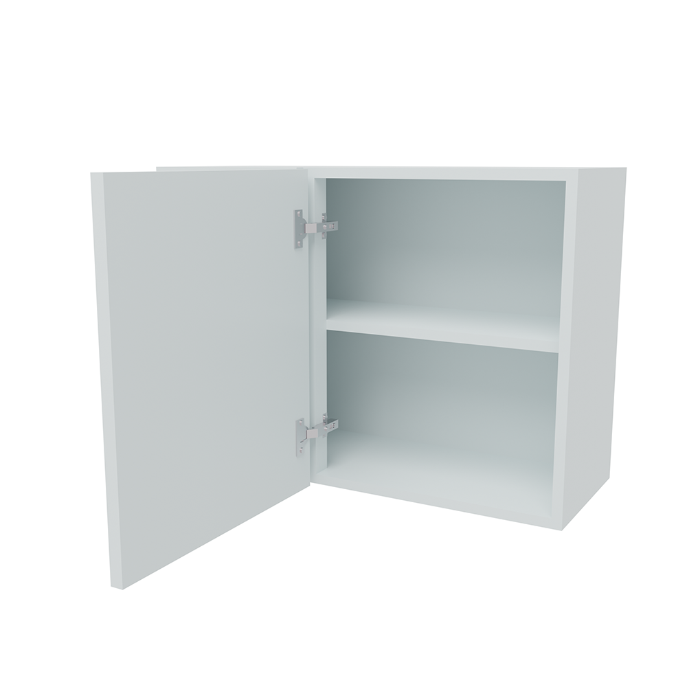 800mm Standard Corner Wall Unit With Adjustable Corner Post - 500mm Door (Left Blank) (Low)