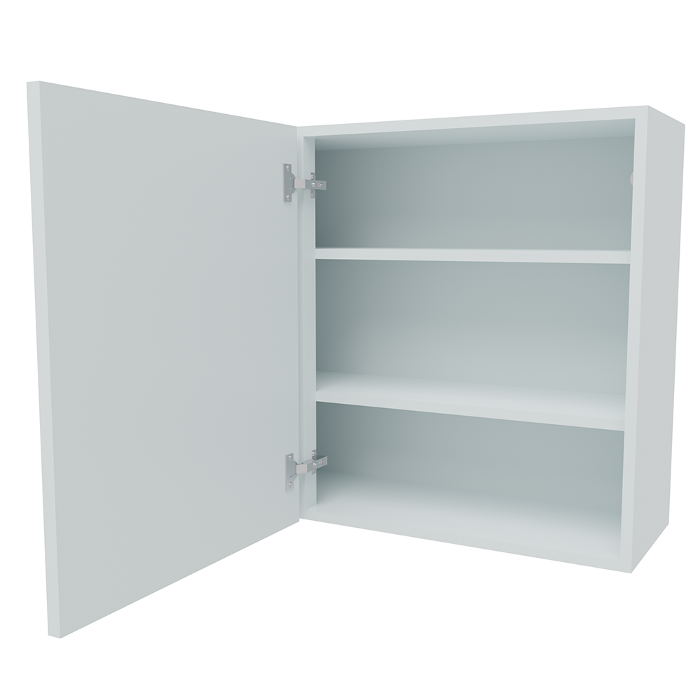 900mm Standard Corner Wall Unit With Adjustable Corner Post - 600mm Door (Left Blank) (High)