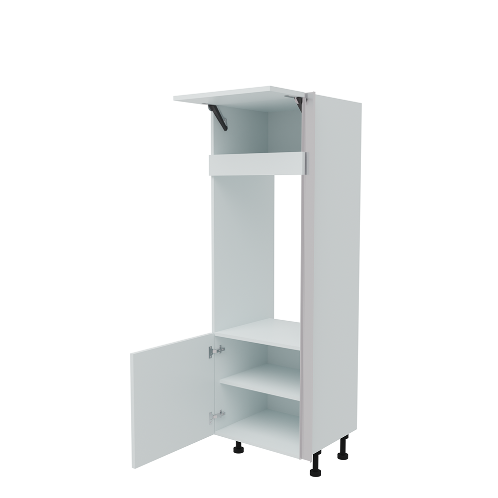 600mm True Handleless Tall Double Oven Housing - LH Hinge (Low)