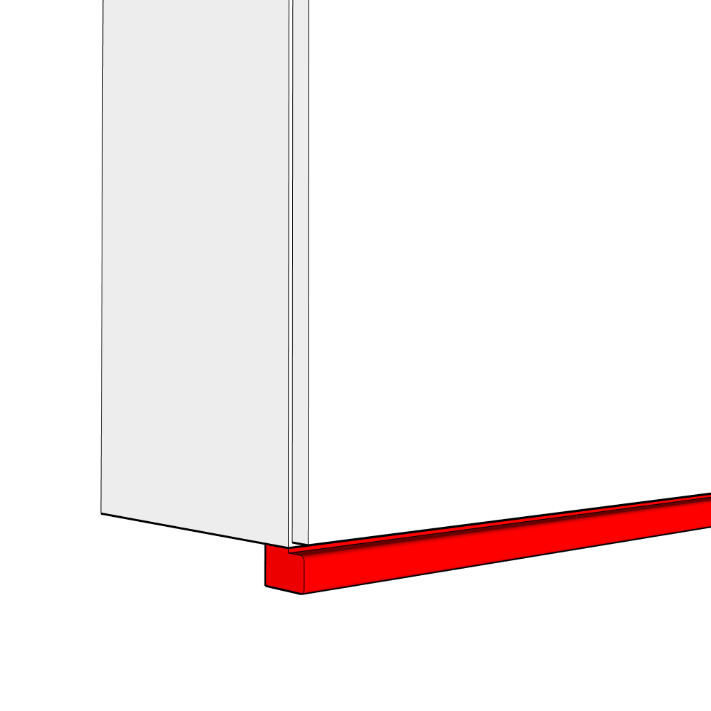 Marino (Premium Colours) Straight Pelmet - Universal - 3m