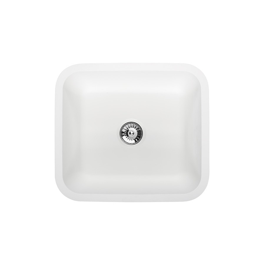 Angara 1.0 bowl Bright White Solid Surface Sink