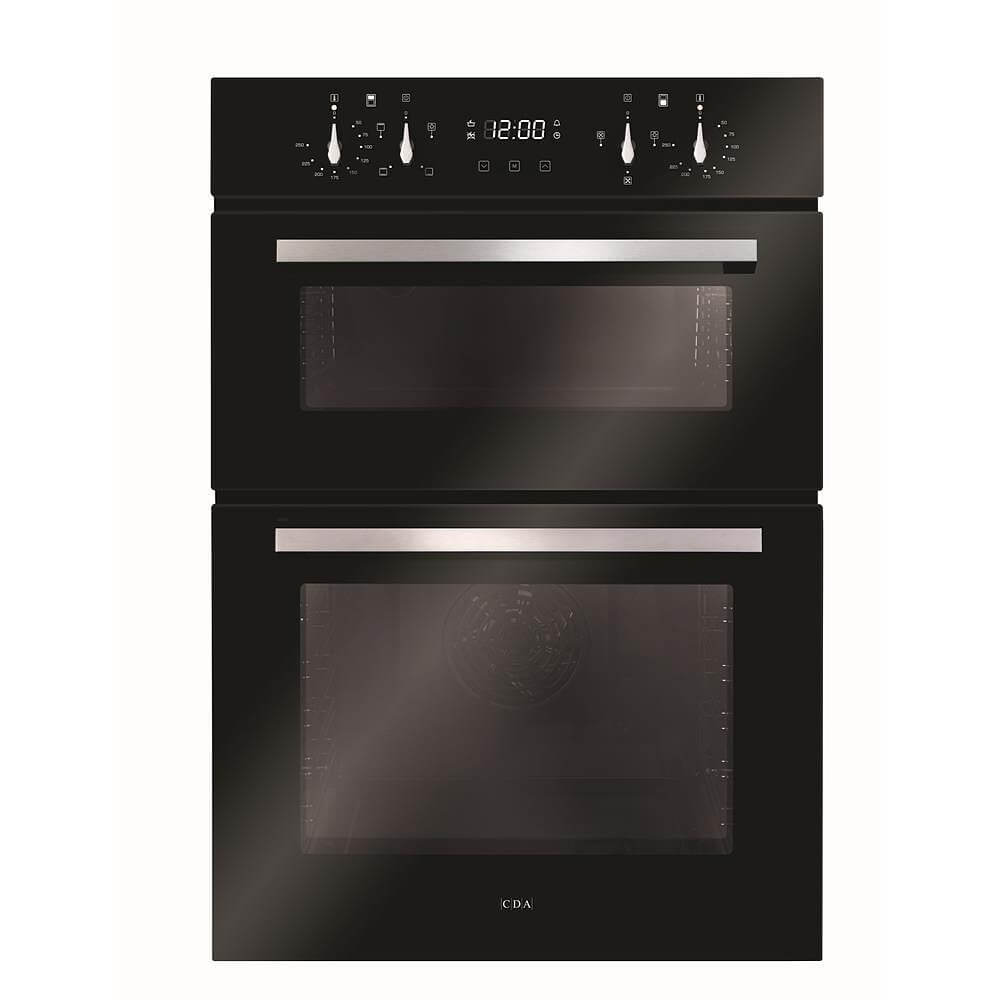CDA DC941BL Built-In Electric Double Oven, Black