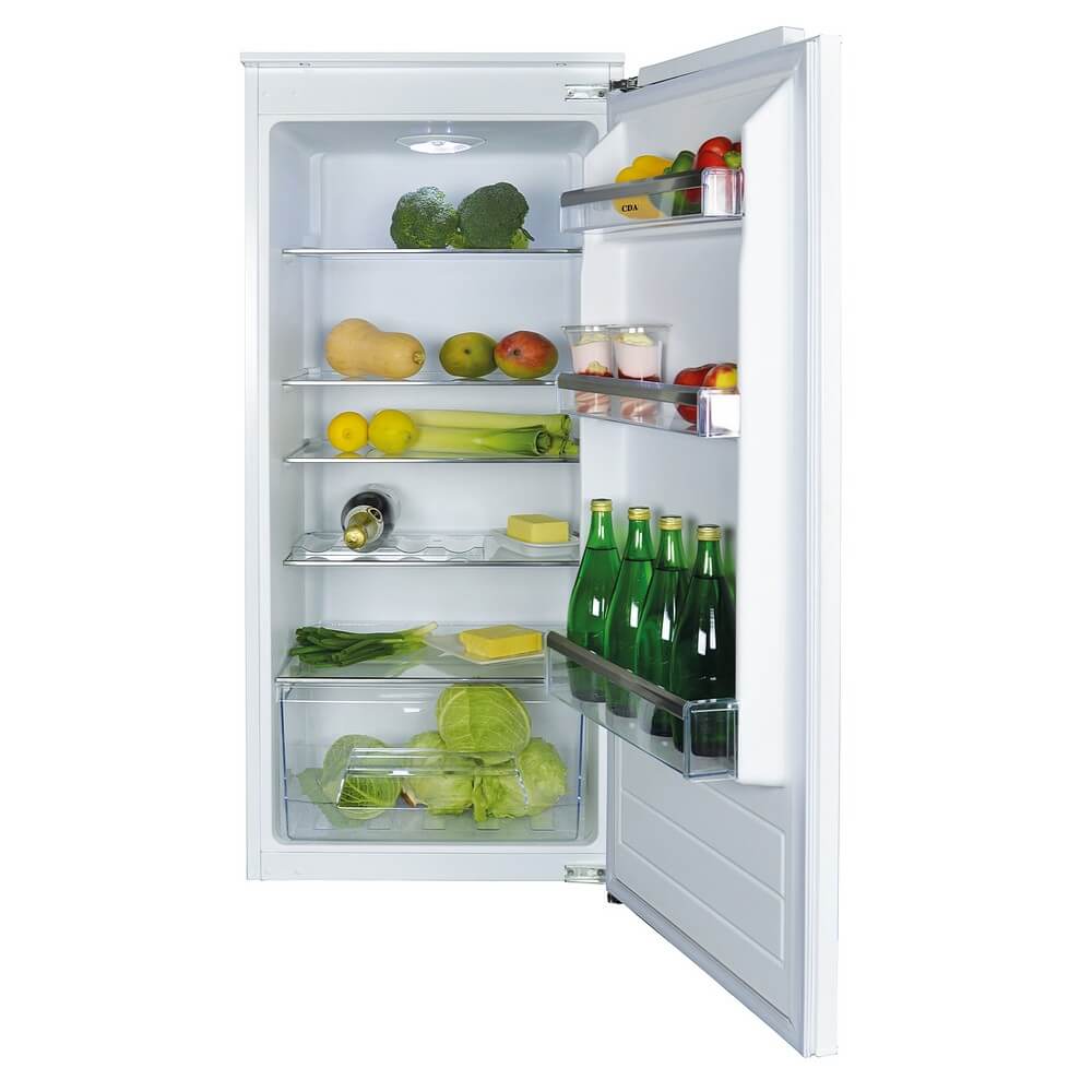 CDA FW522 Integrated/In-Column Larder Fridge to suit 1245mm High Door, Reversible