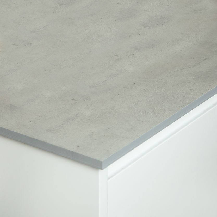 Cloudy Cement - 12mm Solid Laminate Worktop