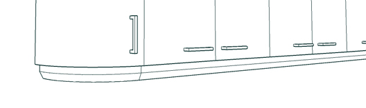 External Curved Pelmet