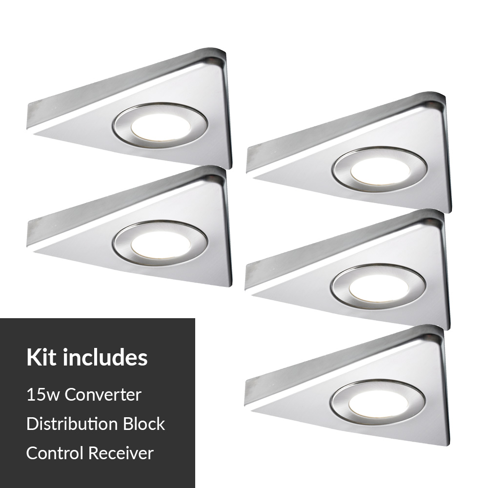 Sirius Tunable LED Designer Tri-light, 1 - 5 Light Kits