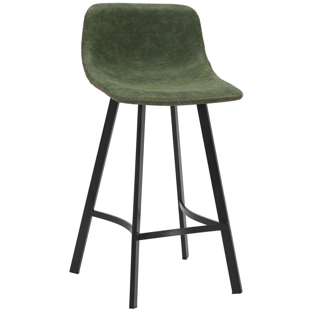 AURORA Antico Bar Stool - Sage Green