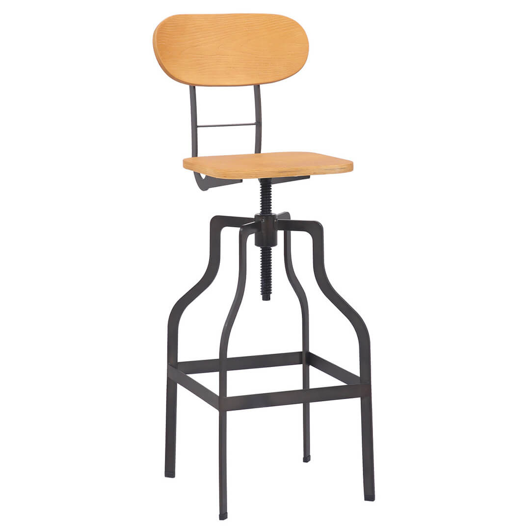 AURORA Bolzano Bar Stool - Natural