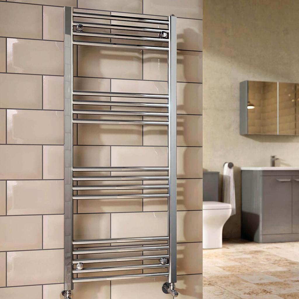 Chrome Ladder Towel Rail 500 X 800