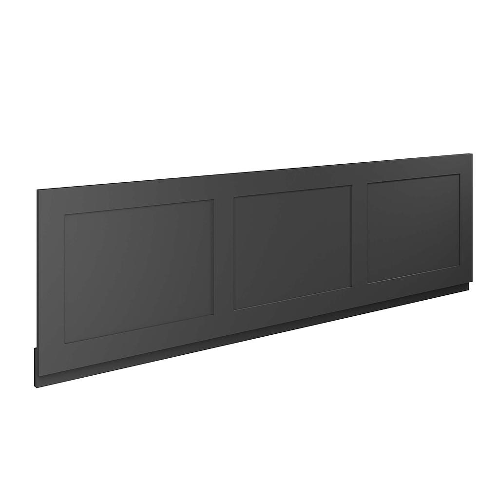 Classica 1700 Bath Front Panel Charcoal Grey