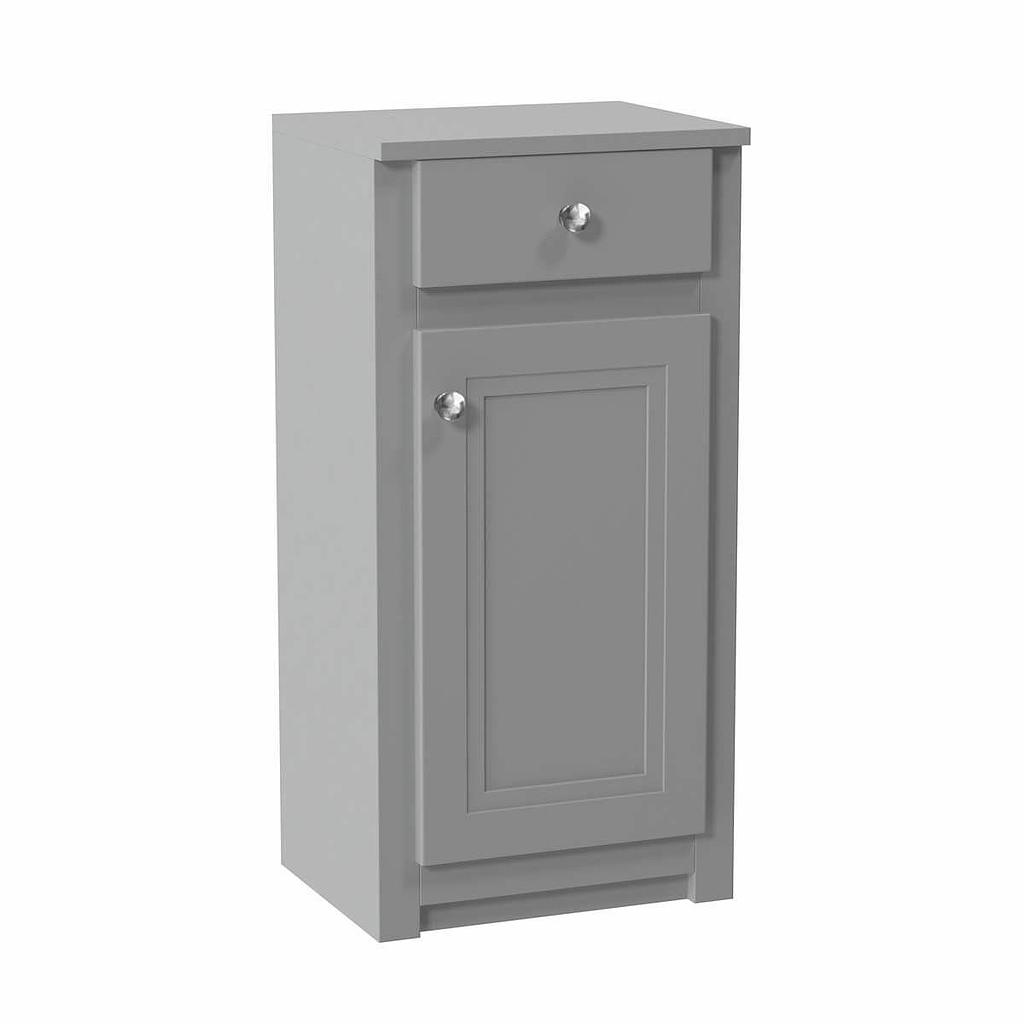 Classica 400mm Side Cabinet With Drawer - Stone Grey (Complete)