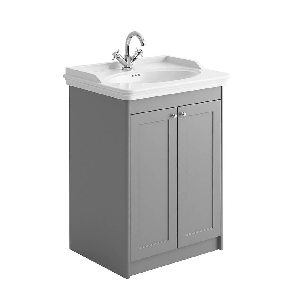 Classica 660mm Vanity - Stone Grey (Component)