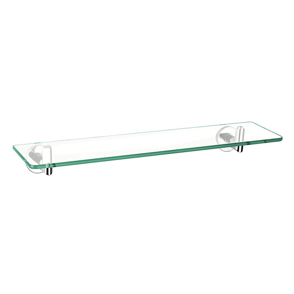 Delta Chrome Glass Shelf