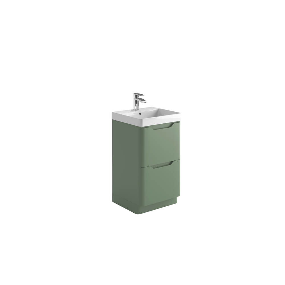 Ella 500mm Floor Unit - Green (Component)