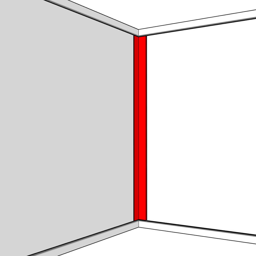 Helmsley Fixed Size Corner Post Set - 895 x 60 x 60mm