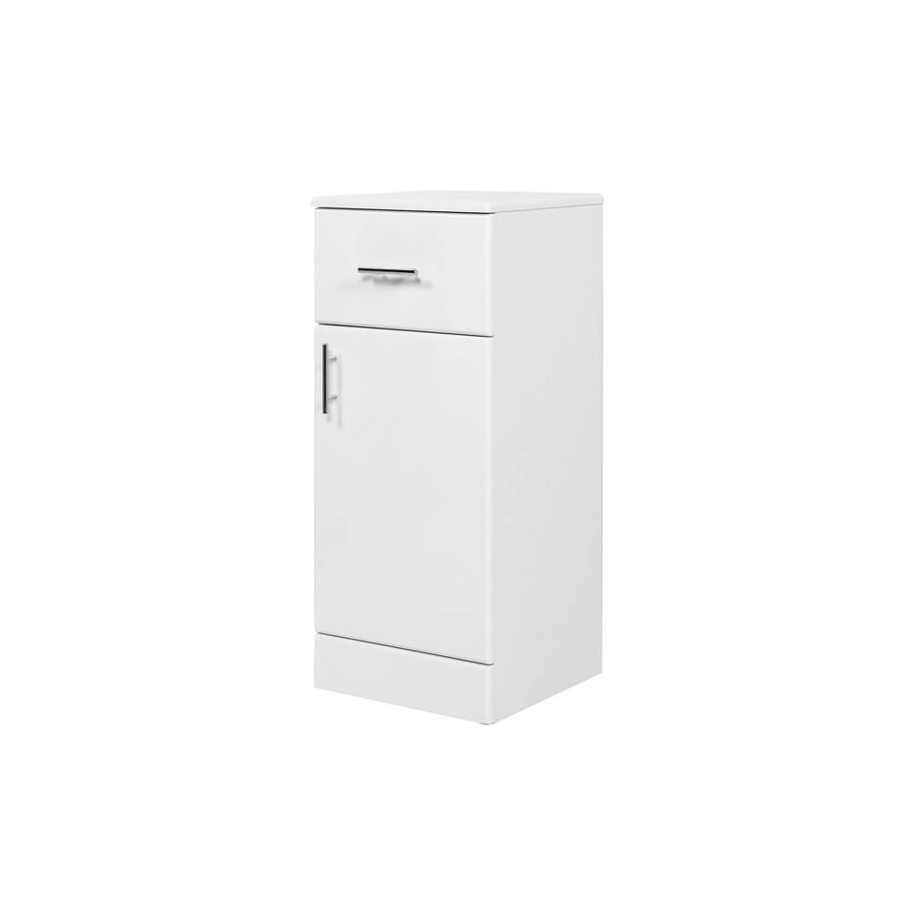 Lanza 350mm Drawer Unit - Gloss White (Complete)
