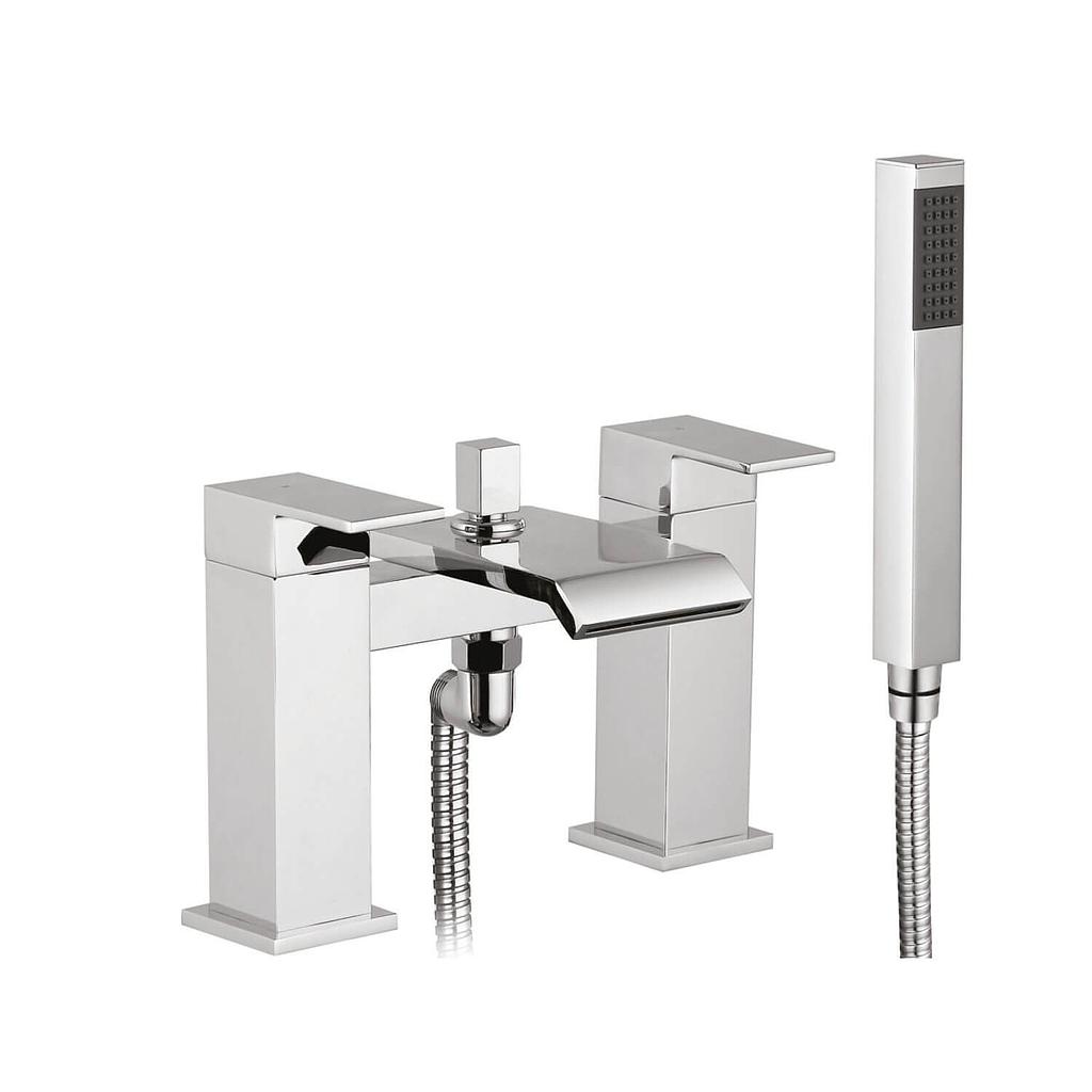 Miami Bath Shower Mixer with shower kit and wall bracket