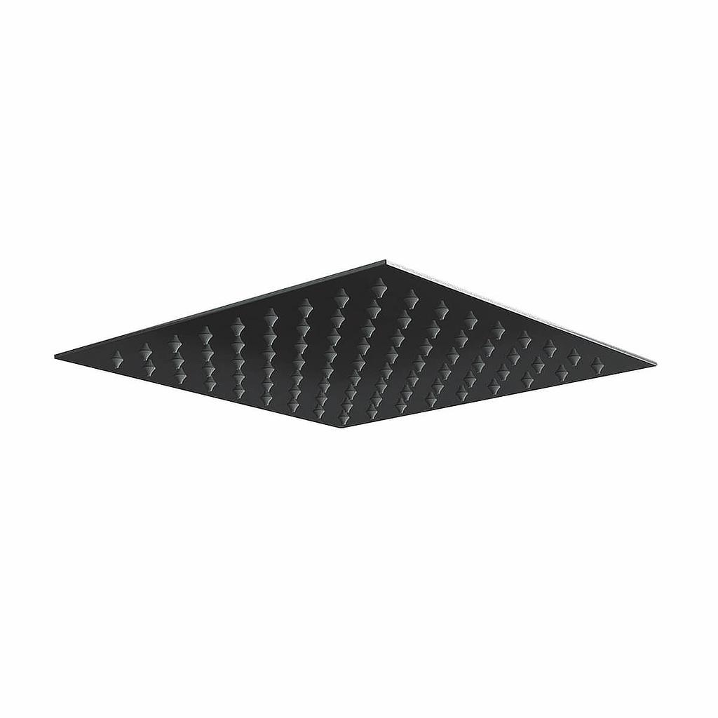 Mono Black Square Stainless Shower Head 300mm