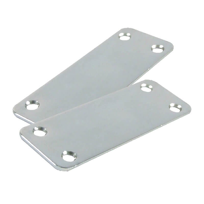 2 x Jointing Plates and Screws, Steel