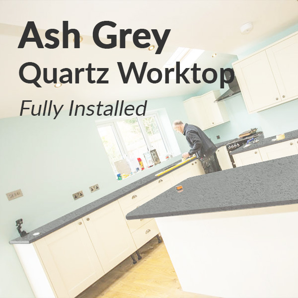 Quartz Worktop - Including Template & Installation