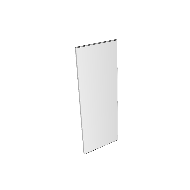 Wall End Panel - 900 x 325mm (Carcase material)  