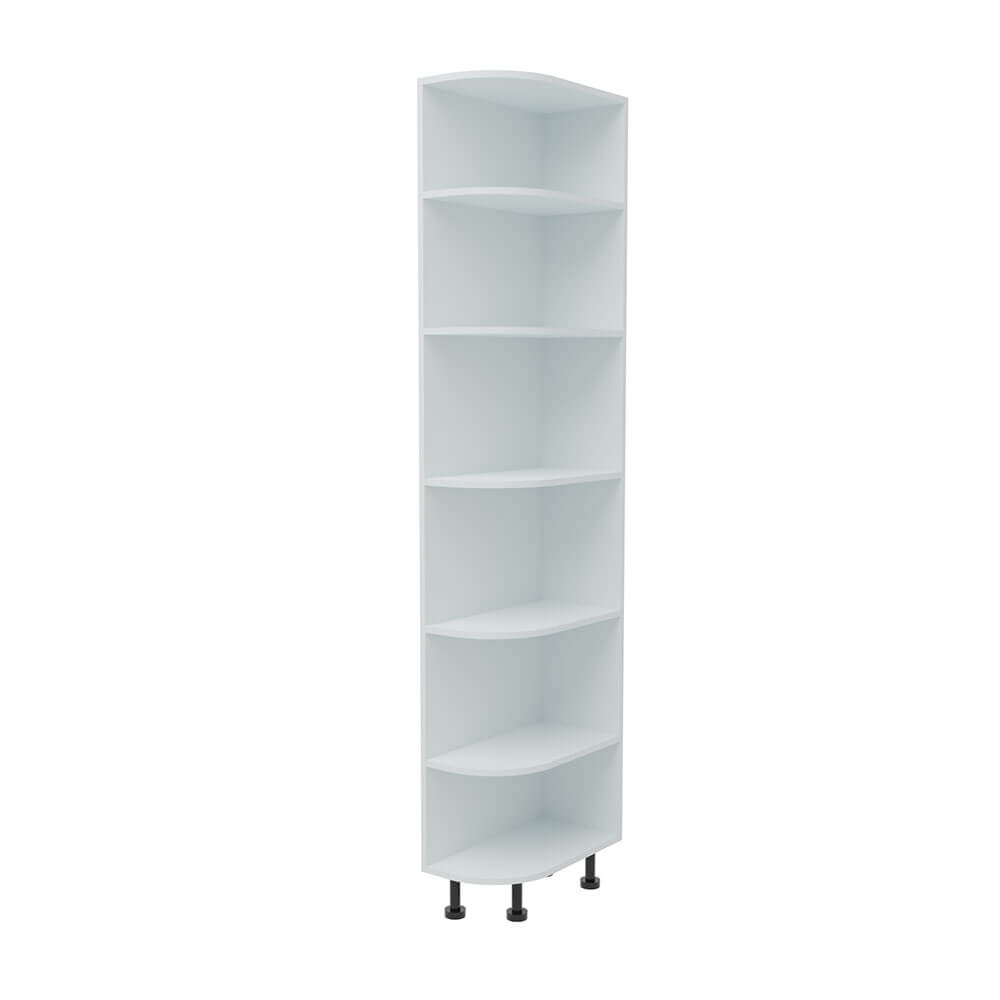 Curved Open Tall Unit (R168) - 300 x 560mm (High) - Right Hand