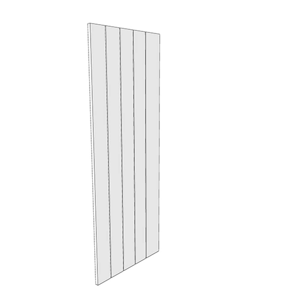 Farringdon 5 Drawer Base End Panel - T&G - 1194mm x 550 x 18mm