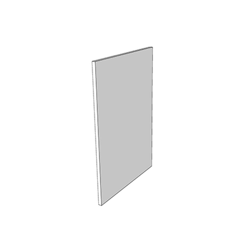Fleet 3 Drawer Base End Panel - Plain - 760mm x 550 x 18mm