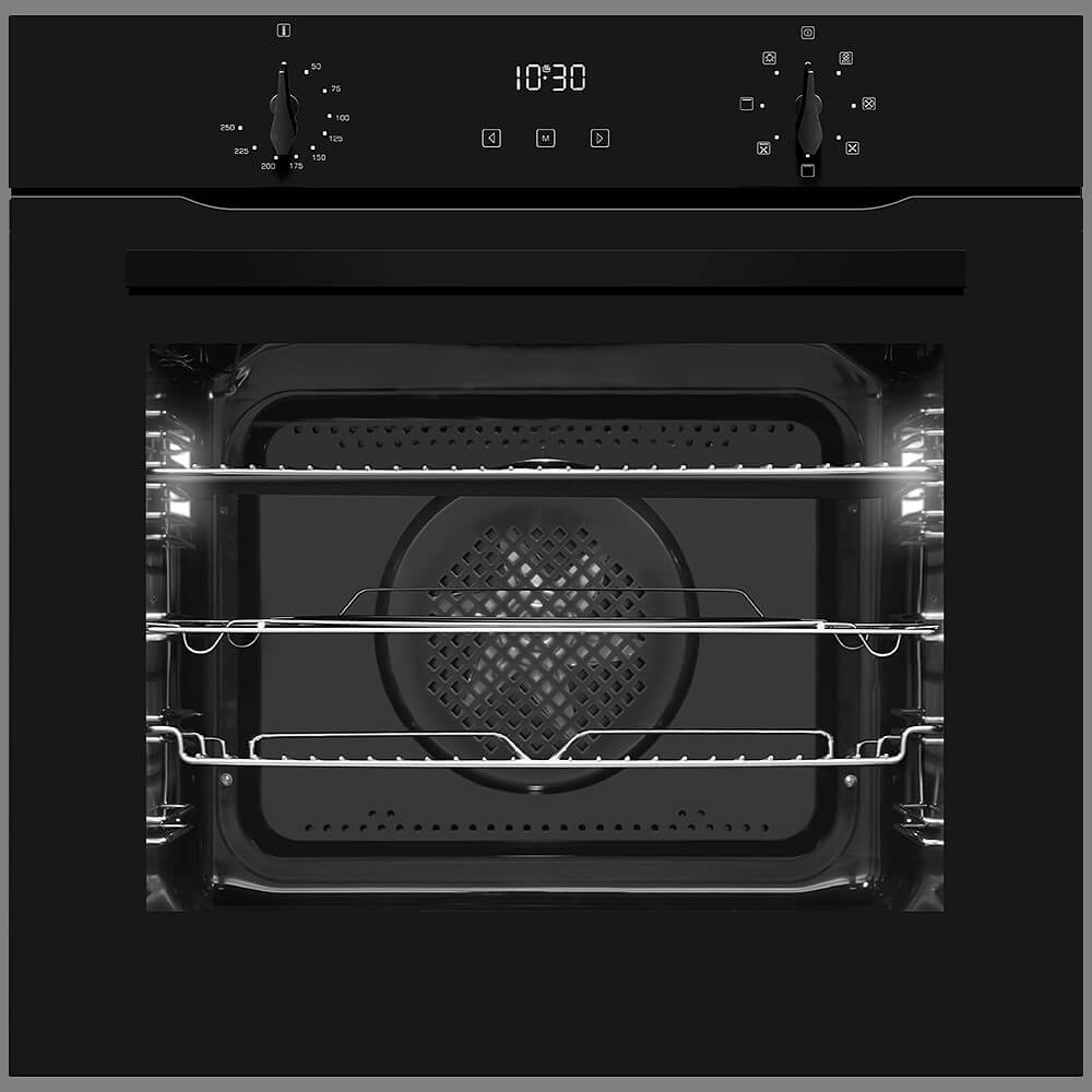 CDA SL200BL - Seven Function Single Fan Oven
