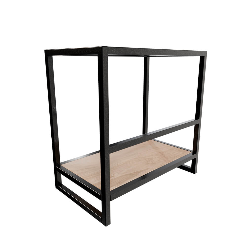 BOHO 800mm Floorstanding Solid Steel Black Frame (Component)