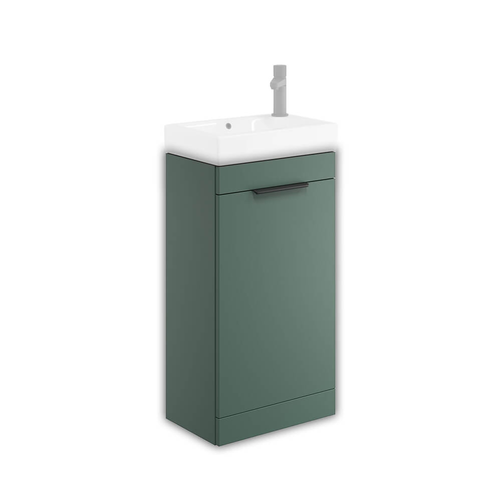 Esme 450mm Cloakroom Unit - Reed Green (Component)