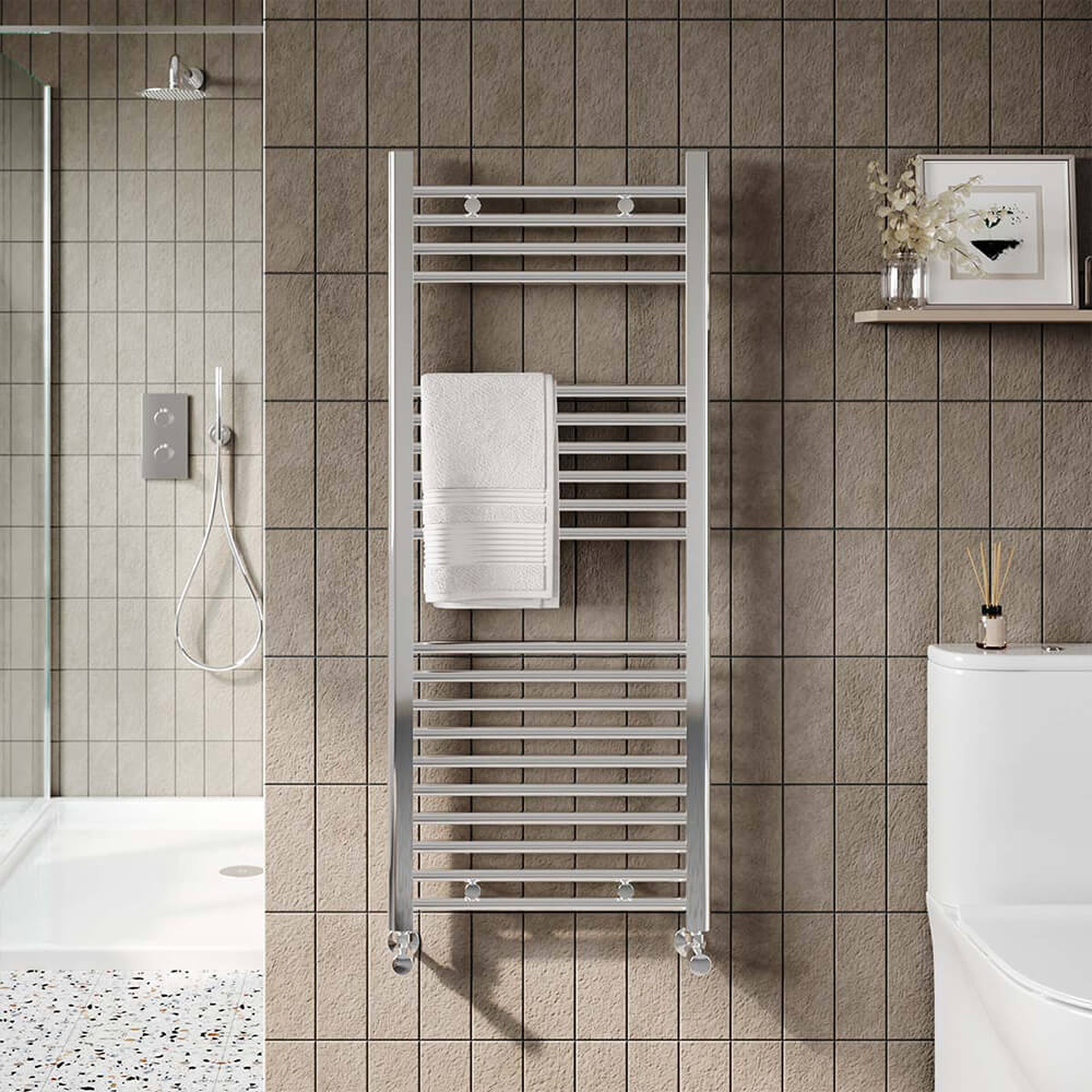 Strive - Chrome Towel Radiators - 400mm Width Options