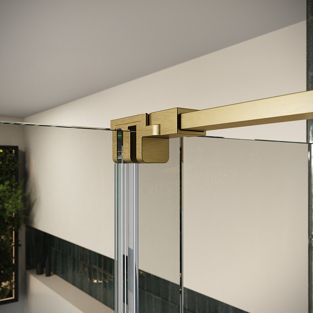 S8 - Momentum Door Profile and Accessories Pack - Brushed Brass