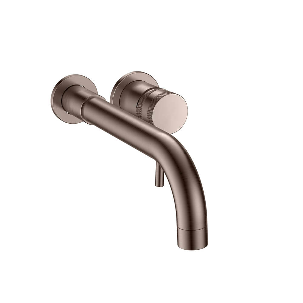 Core Wall Mounted Basin Tap  - Bronze