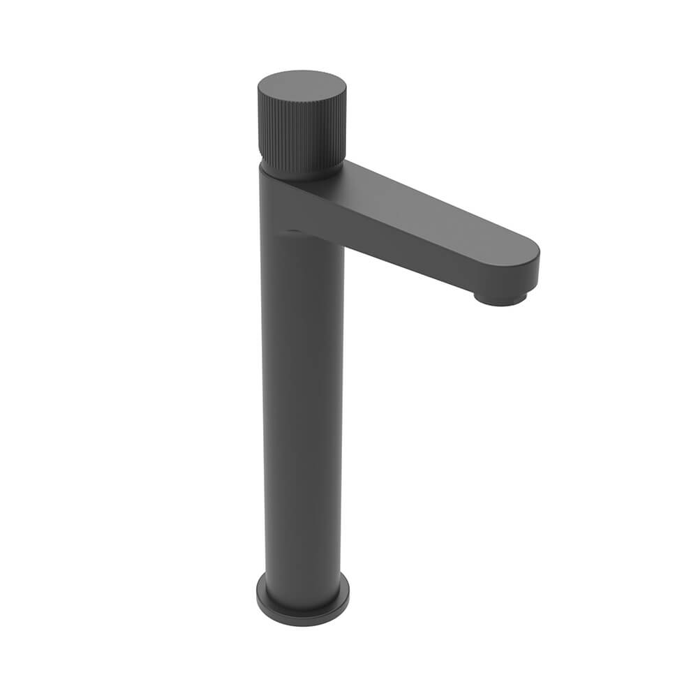 Koko Tall Mono Basin Mixer Tap - Black
