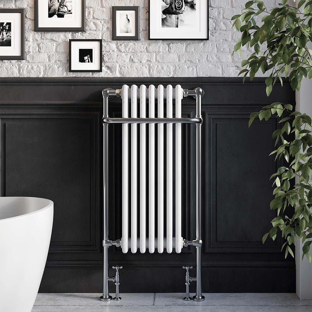 Huby 8 Column Traditional Towel Rail