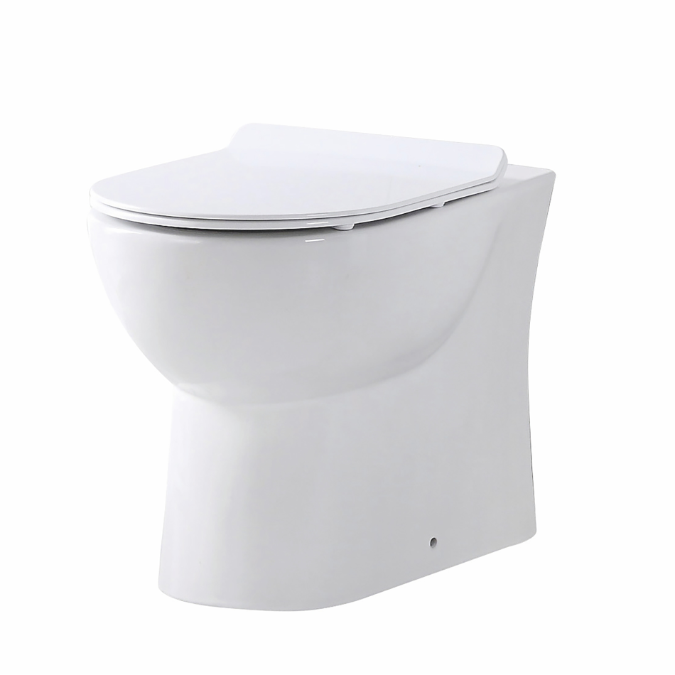 Belini Rimless Back to Wall Pan & Soft Close Seat (Complete)