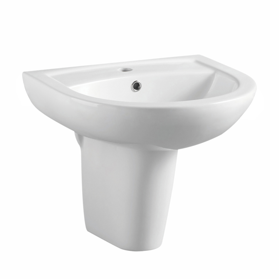 Deia / Belini 450mm Semi-Pedestal & Basin (Complete)