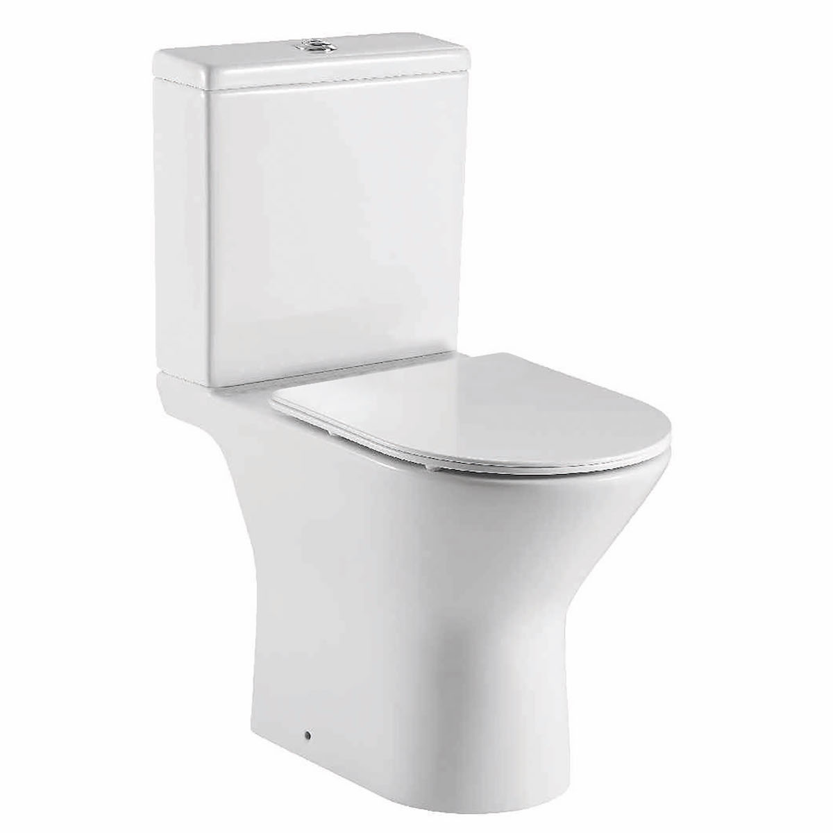 Middleton Rimless Open Back Pan, Including Cistern & Soft Close Seat (Complete)