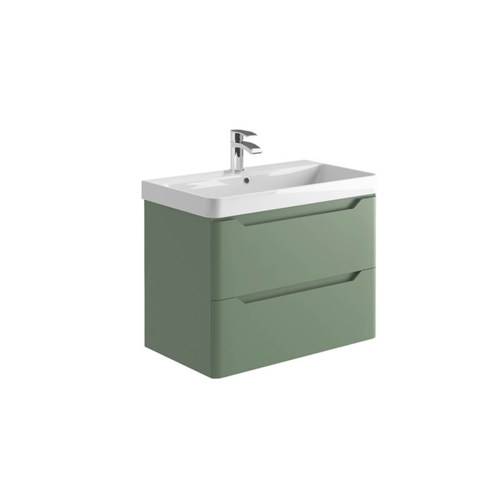 Ella 800 Wall Cabinet - Matte Sage Green (Complete)
